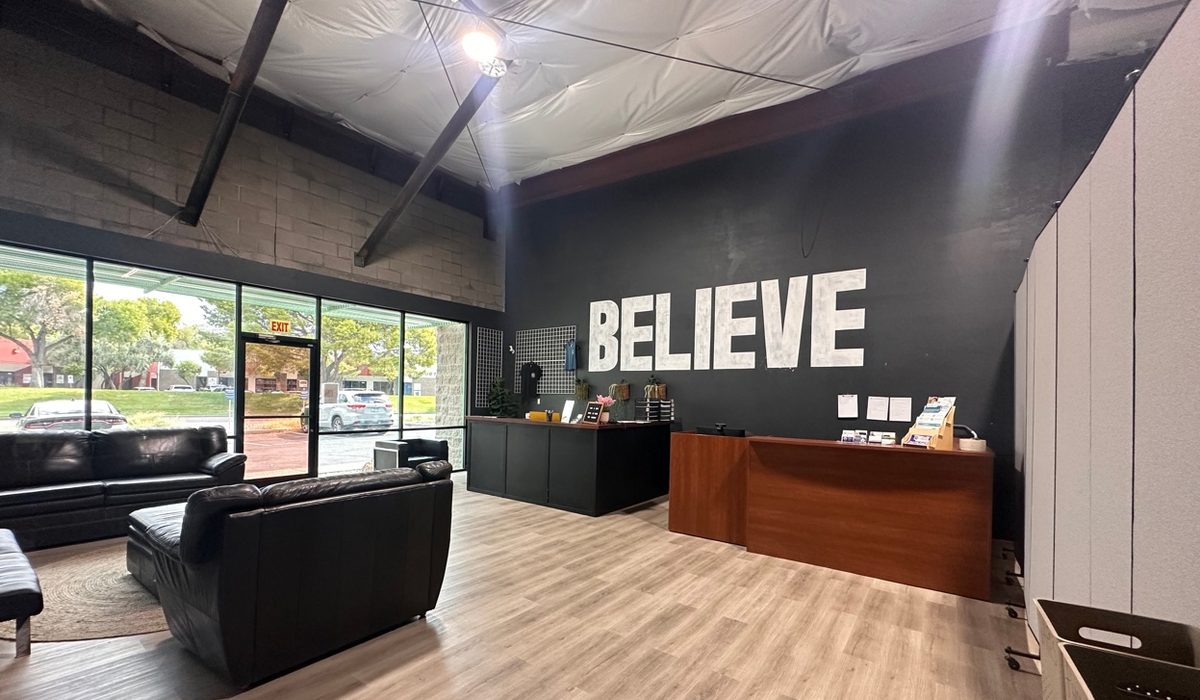 The Barbell Saves Outpatient Center reception lobby Phoenix Arizona